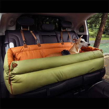 TravelComfort Pro™ - Luxus-Autositz für Hunde - Vierbein Freund