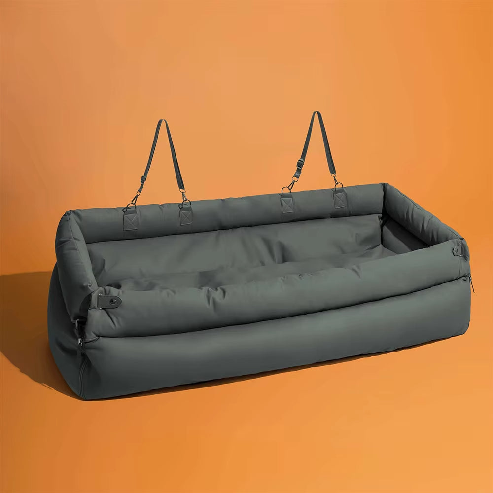 TravelComfort Pro™ - Luxus-Autositz für Hunde - Vierbein Freund