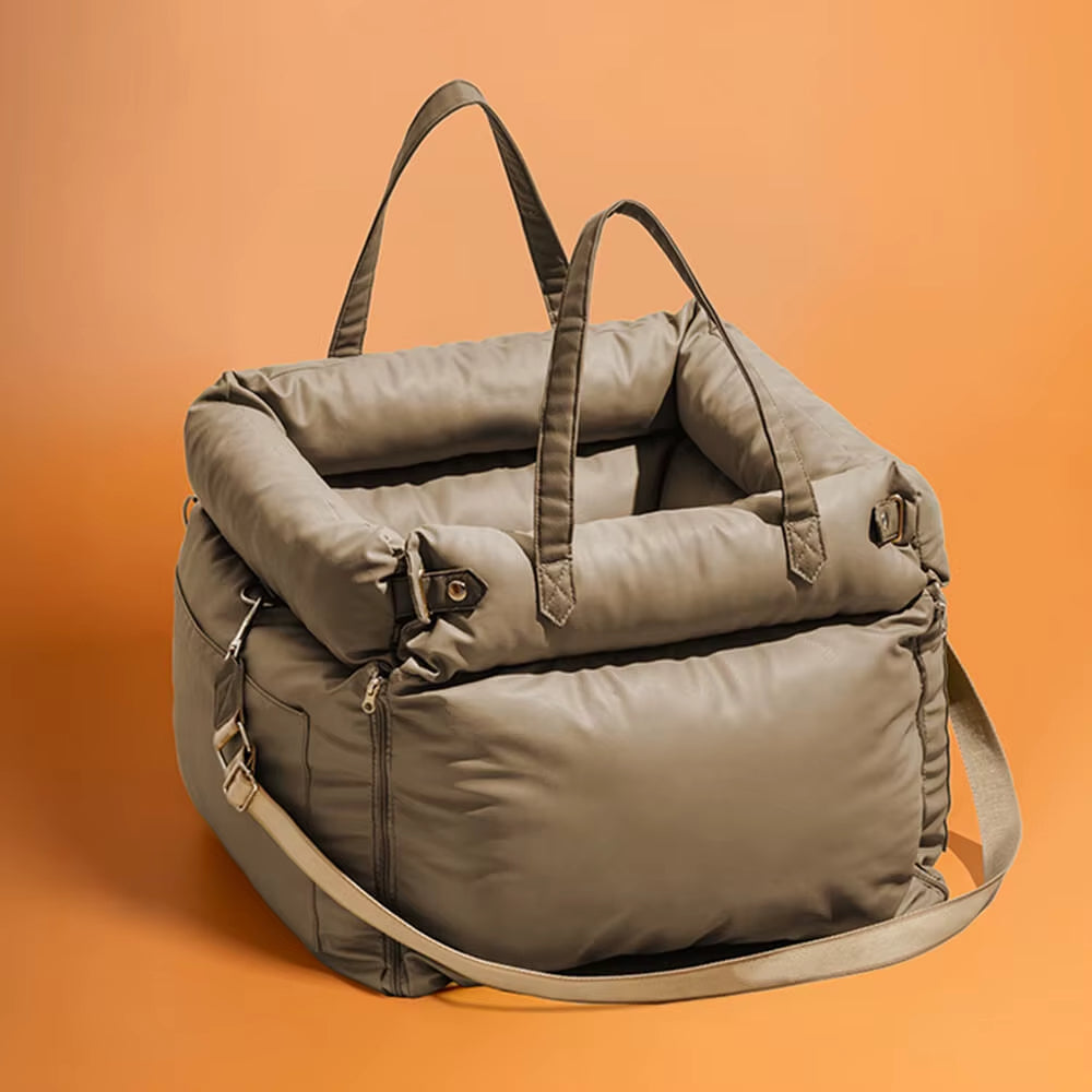 TravelComfort Pro™ - Luxus-Autositz für Hunde - Vierbein Freund