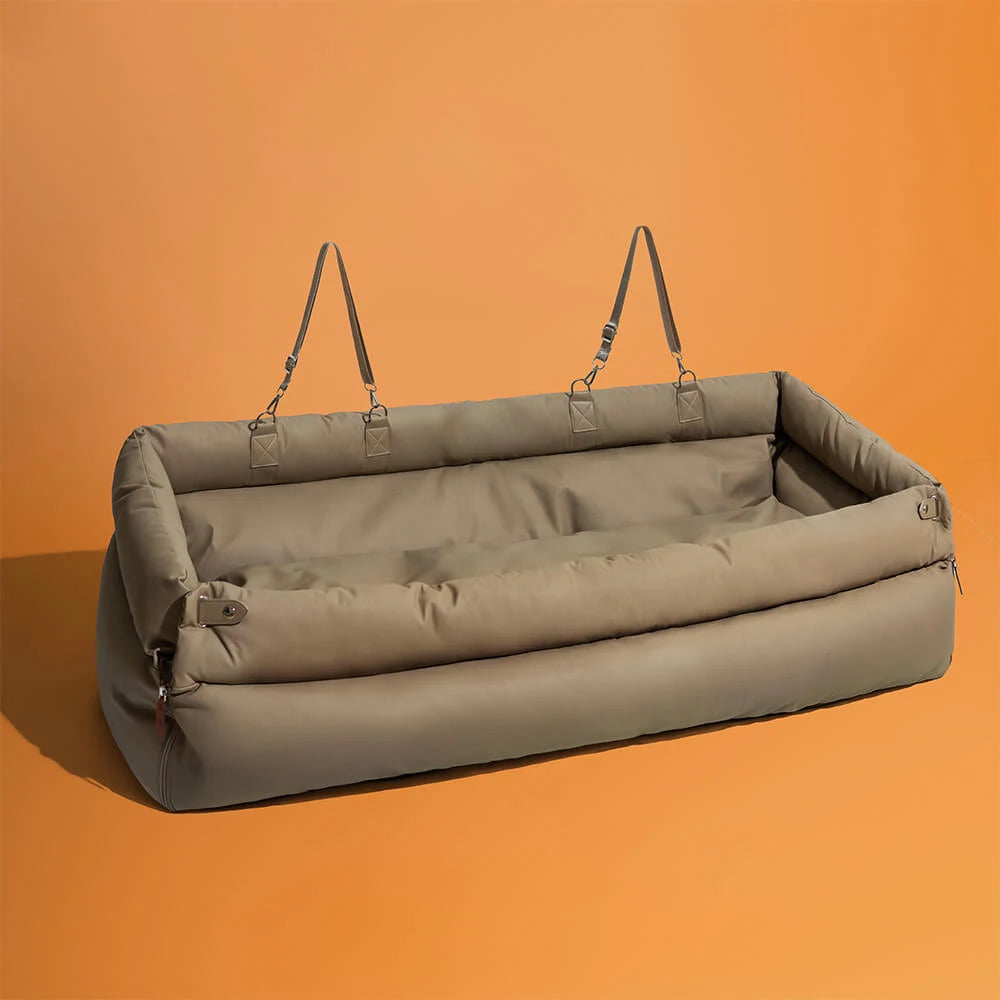 TravelComfort Pro™ - Luxus-Autositz für Hunde - Vierbein Freund