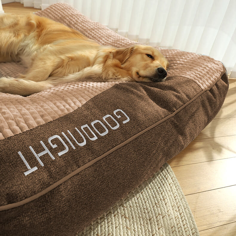RobustSleep™ – Kratzfeste Hundematte mit Wirbelsäulen Schutz - Vierbein Freund