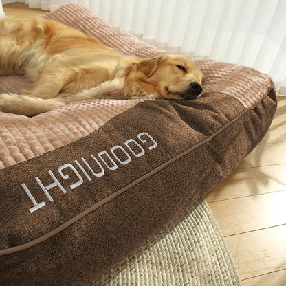 RobustSleep™ – Kratzfeste Hundematte mit Wirbelsäulen Schutz - Vierbein Freund